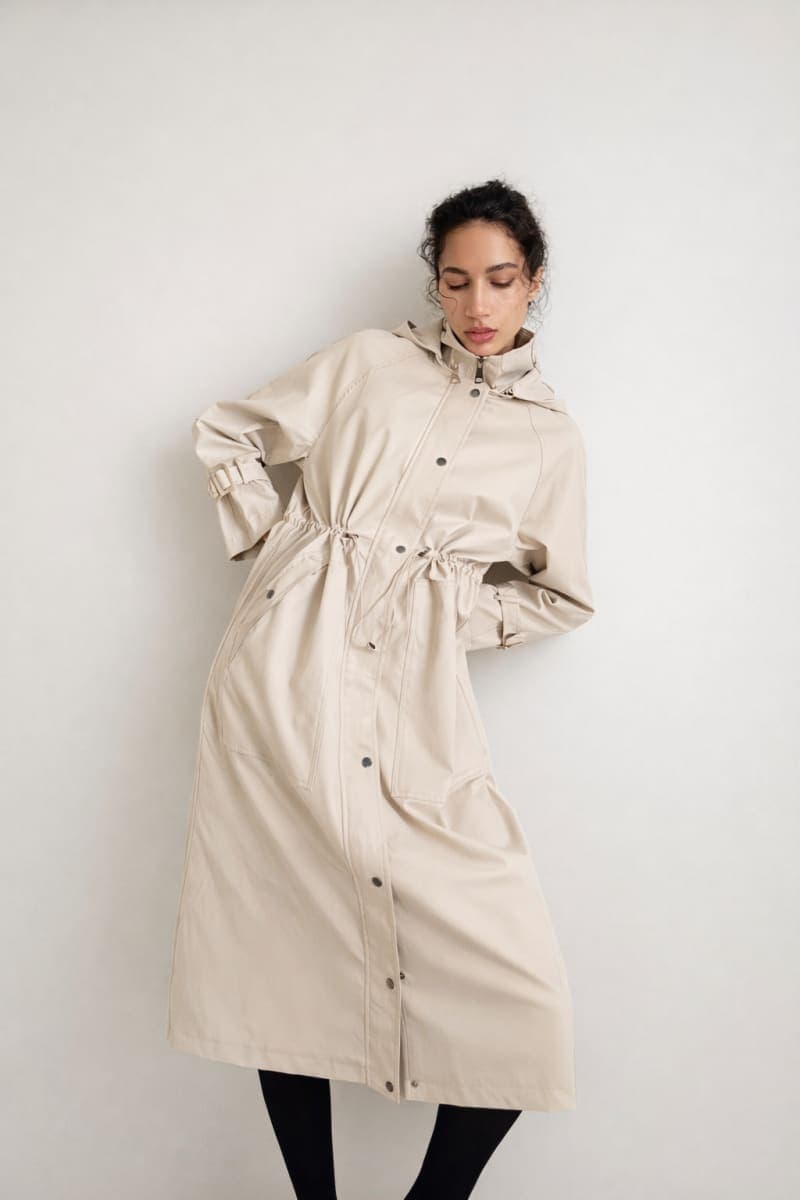 PARKA LONGUE À CAPUCHE